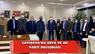DEVA Çayırova’dan AK Çayırova’ya ziyaret