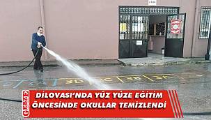 Dilovası'ndaki okullar dezenfekte edildi