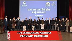 Gebze Belediyesi, tapuları dağıtmaya devam ediyor