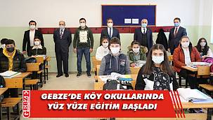 Gebze'de 3 bin 310 öğrenci okullarına kavuştu