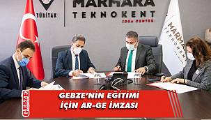 Gebze'de eğitim için önemli imza