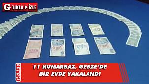 Gebze’de evi kumarhaneye çevirmişler