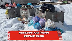 Gebze'de kar yağışı o hizmeti aksattı