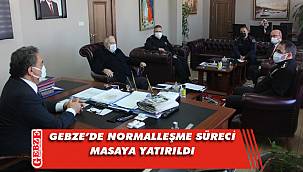 Gebze Kaymakamlığı’nda kritik toplantı