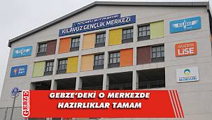 Gebze Kılavuz Gençlik Merkezi'nde hazırlıklar tamam