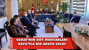 Gebze'nin köylerinden Kaya'ya ziyaret