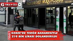 Gebze polisi o dolandırıcıyı Akçakale'de yakaladı