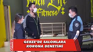 Gebze zabıtasından spor salonu denetimi