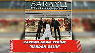 Gebzeli kardan gelin ilgi gördü