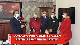 Genç çifte, Gebze Kaymakamlığı’ndan büyük destek