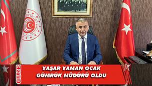 Gümrükte görev değişimi yaşandı