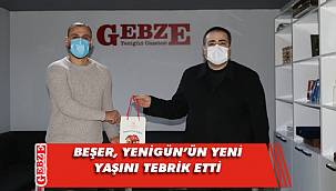 Halil Beşer'den hayırlı olsun ziyareti