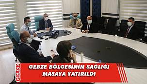 İl Sağlık Müdürlüğü'nde 'Gebze Bölgesi' toplantısı