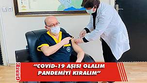 İlhan Kadıoğlu, ikinci doz aşıyı da oldu