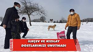İLKÇEV ve Türk Kızılay Darıca, dostlarımızı unutmadı