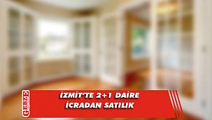 İzmit’te 2+1 daire icradan satılık