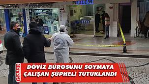 Karamürsel’de döviz bürosunu soymaya kalkmıştı