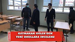 Kaymakam Güler, Gebze'nin yeni okullarını gezdi