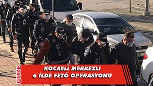 Kocaeli'nde FETÖ operasyonu; 8 gözaltı