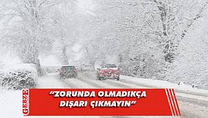 Kocaeli Valiliği, kar yağışı için bir kez daha uyardı