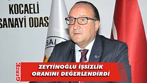  Zeytinoğlu'ndan işsizlik oranı değerlendirmesi