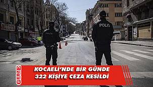 Kuralları ihlal eden 322 kişiye para cezası