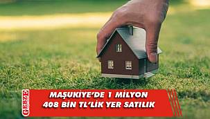 Maşukiye’de 2 bin 302 metrekare arsa ve bahçeli ev icradan satılık