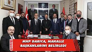 MHP Darıca'da yeni mahalle başkanları belli oldu