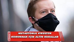 Mutasyon koronavirüsten korunmanın yolları