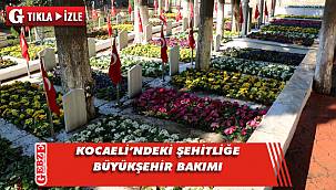 Namazgah şehitliği bakımdan geçti