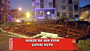 Rüzgar Gebze'de etkisini sert gösterdi