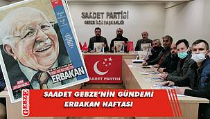 Saadet Gebze'den Erbakan haftasına özel çalışma