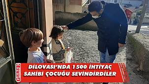 Şayir'den Dilovası'ndaki çocuklara kıyafet desteği