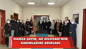 Şayir'e AK kadınlardan ziyaret