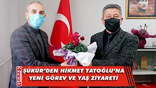 Şükür'den Tatoğlu'na kutlama