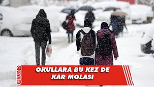 Vali Yavuz açıkladı, okullara kar tatili