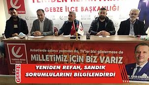 Yeniden Refah’ta sandık toplantısı