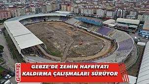 Alaettin Kurt Stadyumu'nda çalışmalar sürüyor