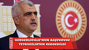 AYM'den HDP'li Gergerlioğlu'na ret
