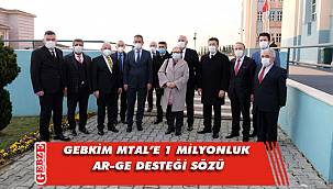 Bakanlıktan GEBKİM MTAL'e ziyaret