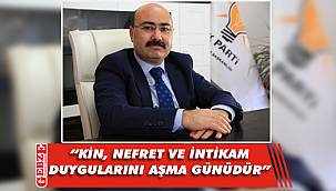 Başkan Acay'dan Berat Kandili mesajı