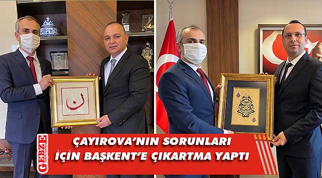 Başkan Çiftçi'den Ankara temasları