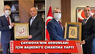 Başkan Çiftçi'den Ankara temasları