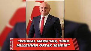 Bıyık'tan İstiklal Marşı'nın 100. Yıl mesajı