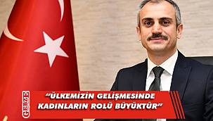 Bünyamin Çiftçi'den 8 Mart mesajı