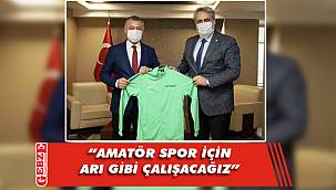 Büyükakın, KASKF yönetimini ağırladı