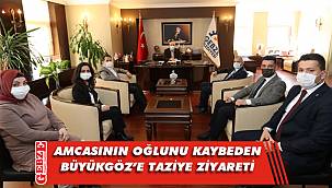 Büyükgöz ailesinin acısını paylaştılar