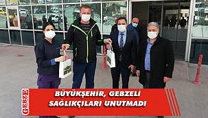 Büyükşehir'den sağlık çalışanlarına sürpriz 