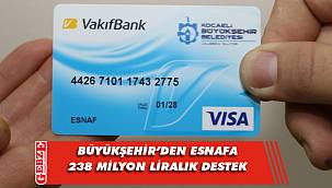 Büyükşehir, esnaf kartlara üçüncü ödemeleri yatırıyor