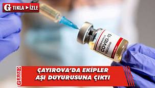 Çayırova'da aşı seferberliği başladı